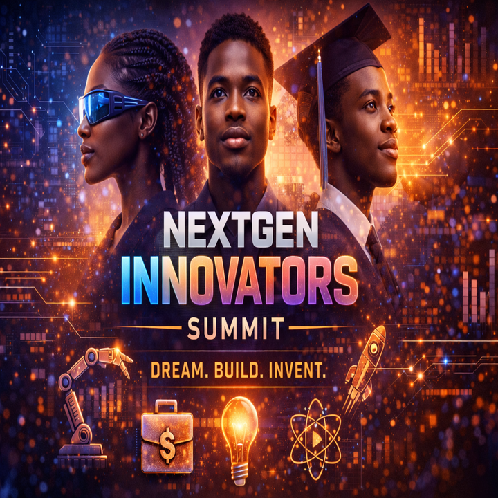 Young innovators and participants at the NextGen Innovators Summit interacting and attending presentations.